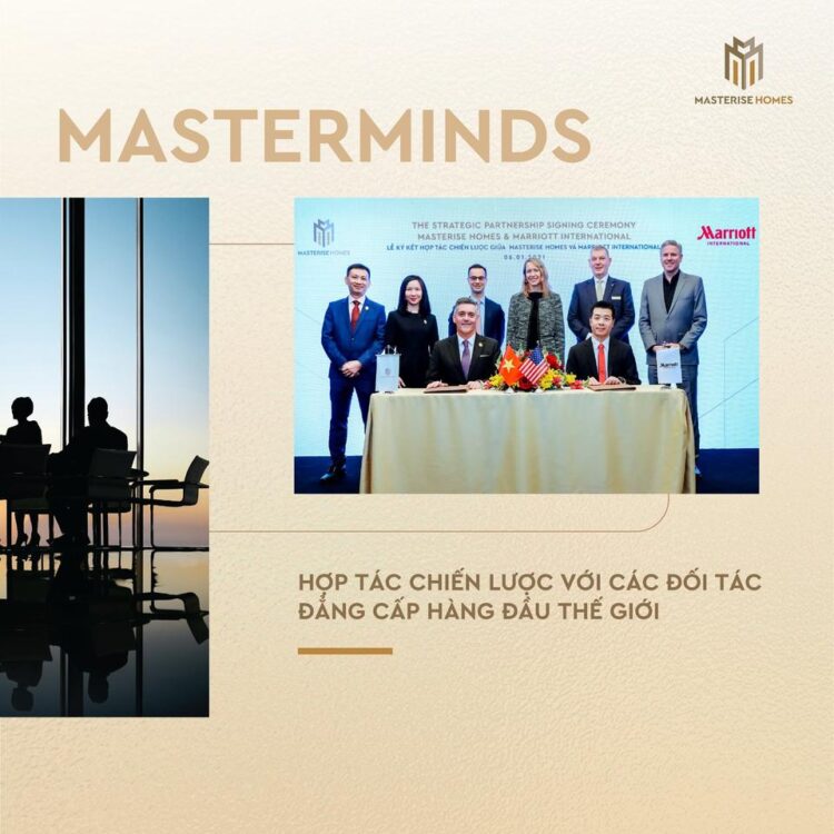 MASTERMINDS: Hợp tác chiến lược với các đối tác đẳng cấp hàng đầu thế giới